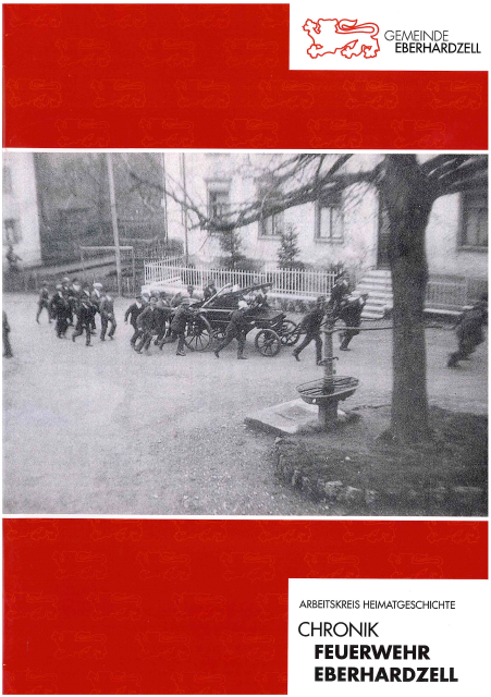 Bild der Broschüre: Feuerwehr Eberhardzell