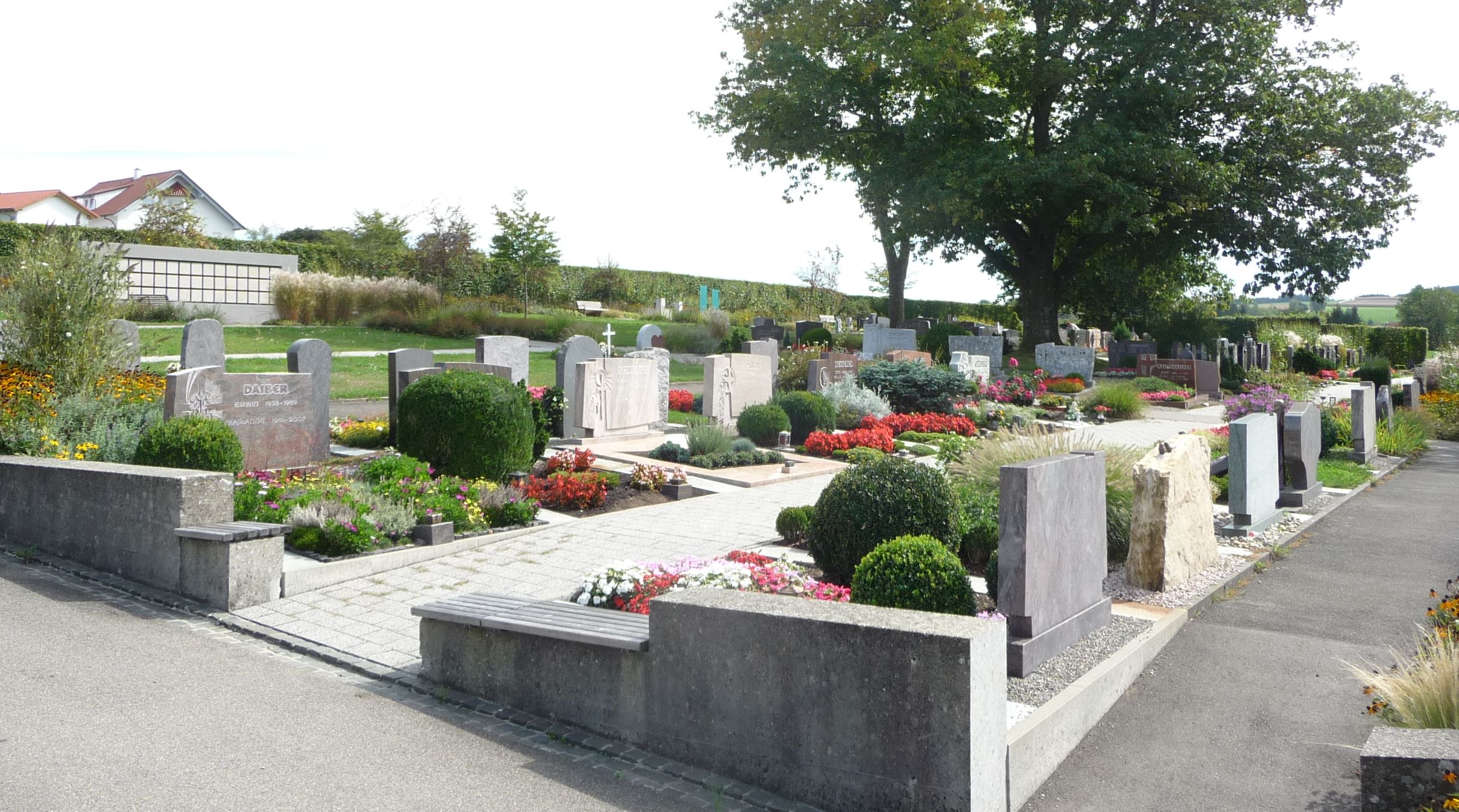 Ansicht Friedhof Eberhardzell