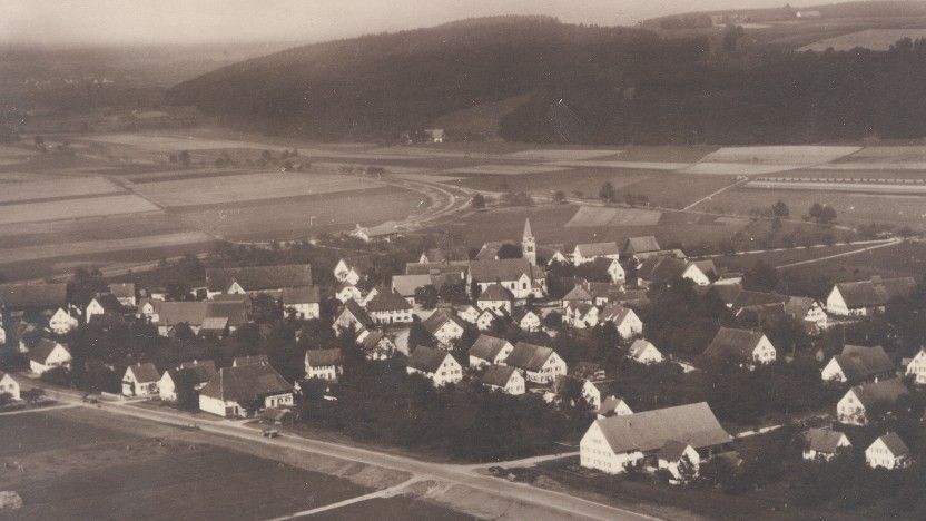 Altes Luftbild Oberessendorf